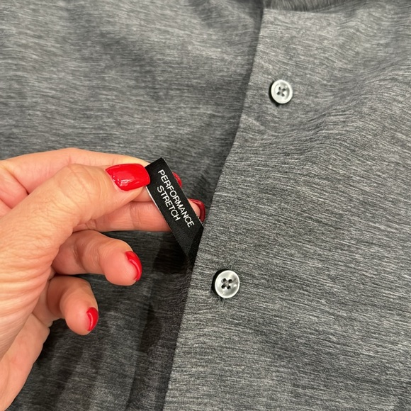 NWT 🏷️ BOSS Hugo boss travel slim fit long sleeve tshirt size S - Picture 9 of 12